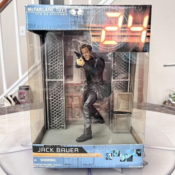 2007 McFarlane Toys Deluxe Jack Bauer 24 Action Figure - Picture 1 of 6